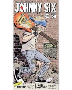 V/A Freewill / Zero Eight One - The Adventures Of Johnny Six split 7"EP lim.252 black