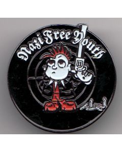 Nazi Free Youth "Mordy" - Metal-Pin