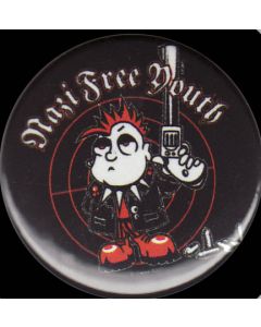 Nazi Free Youth(Mordy) - Button 37mm