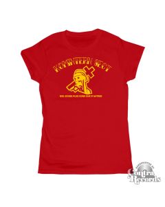 Komintern Sect - "Des Jours Plus Durs Que D'Autres" - Girl Shirt cardinal red