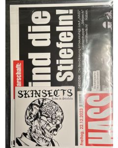 Skinsects - Kids In Stiefeln Ltd. Edition CD im A4 Comic Bag