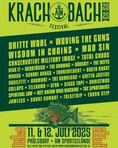 Krach am Bach Fetival 2025 - Weekend Ticket