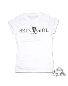 Skingirl Harp - Girl Shirt - white