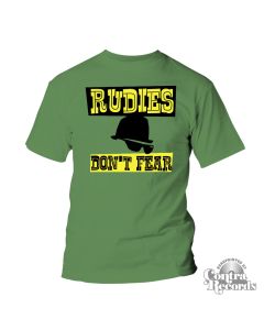Rudies Don't Fear - T-Shirt green-S (last size!)