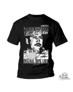 Criminals - Pablo Escobar - T-Shirt black-S (last size!)