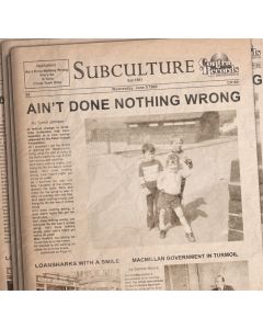 SUBCULTURE - AIN'T DONE... lim.100 black 7" EP