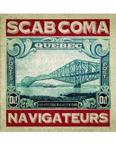 SCAB COMA - NAVIGATEURS - 7" EP, lim.100 black