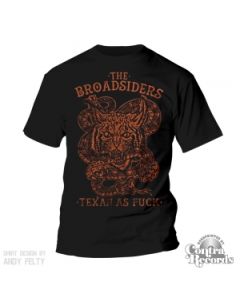 Broadsiders,the - texasstyle - T-Shirt black-S (last size!)