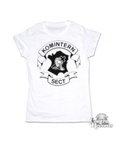 KOMINTERN SECT - CLASSIC - Girl Shirt - WHITE