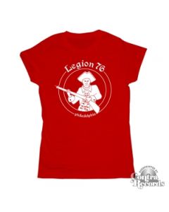 Legion 76 -soldier- Girl Shirt Red