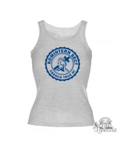 KOMINTERN SECT "French True Oi" Girl - Tanktop grey