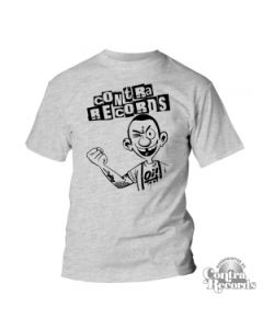 Contra Records Oi! - T-Shirt Grey-S (last size!)