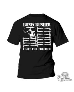 Bonecrusher - Bones - T-Shirt Black-S (Last size!)