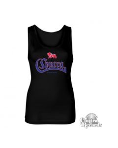 Contra - Streetwear small bulldog - Girl Tanktop Black