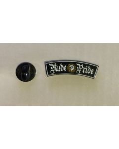 Rude Pride - lettering - Metal-Pin