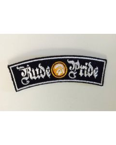 Rude Pride - lettering - Patch
