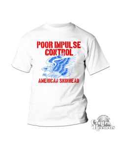 Poor Impulse Control - Eagle T-Shirt white