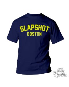 Slapshot "Boston" T-Shirt navy blue-S (last size!)