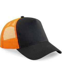Trucker Cap - orange/black