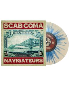 SCAB COMA - NAVIGATEURS - 7&quot; EP, lim.200 blue splattered