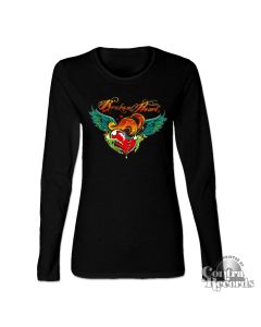 Broken Heart - Girl Sweater black