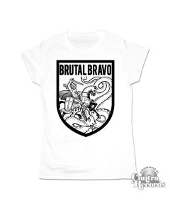 Brutal Bravo - Girl Shirt White