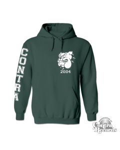 Contra - Streetwear Bulldog - Hoody lim. edt dark green (last sizes!)