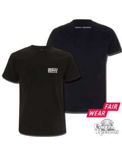 Brechraitz - Casual Punkrock unisex T-Shirt black front/backprint