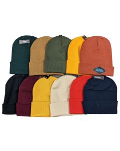 CONTRA CLASSICS - blue patch Beanie 