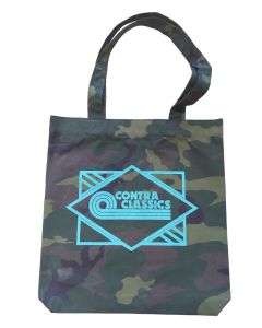 Vinylshopper Bag - CONTRA CLASSICS - "stripes" camo