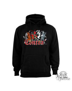 Contra Records - "Roosters" - hoody black