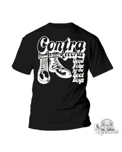 Contra Records - Bootboys - T-Shirt black/white 