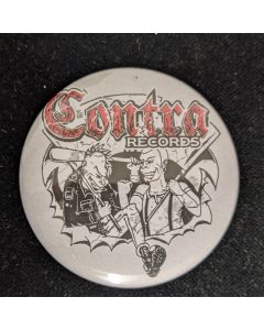 Contra Records - Punk & Skin - Big Button 56mm