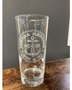 Contra Records - "Anchor new" - Drinking Glass 