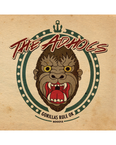 Adhocs - "Gorillas Rule OK" 7”EP lim.300