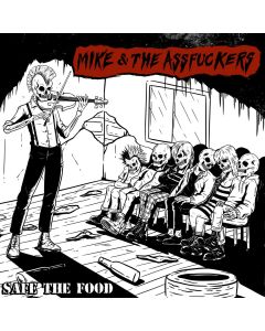 Mike and the Assfuckers - Safe The Food 12"LP solid black