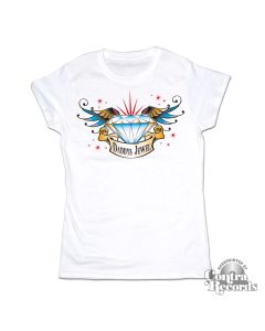 Daddys Jewel white - Girl Shirt