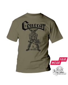 Contra Records - "devil" unisex T-Shirt military green
