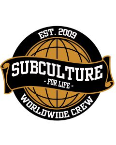 Subculture for Life - Worldwide Crew '09 - Sticker