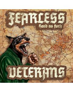 Fearless Veterans - Hard as Fuck 12"LP + Poster lim. 200 black