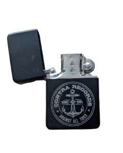 Contra Records - "Anchor new" - Feuerzeug/Lighter black 