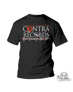 Contra Records "Good Sounds" T-Shirt black-S (last size!)