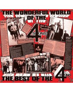 4 Skins - The Wonderful World Of The 4 Skins - The Best Of 12"LP red vinyl/new sleeve