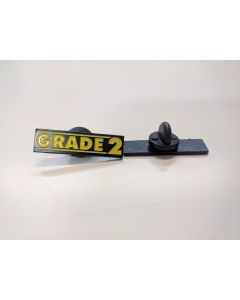 Grade 2 "new logo" - Metal-Pin