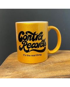Contra Records "it's the real thing" - Tasse/Mug gold