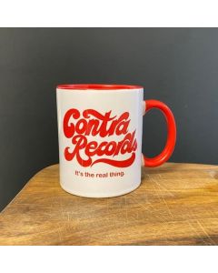 Contra Records "it's the real thing" - Tasse/Mug red