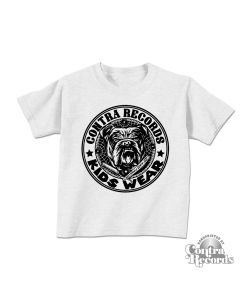 Contra Records "Kids Wear - Bulldog" Kids Shirt grey