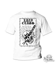 Lazy Class - "skull" T-Shirt white