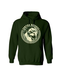 Contra Records - "Lion" - Hoody dark green