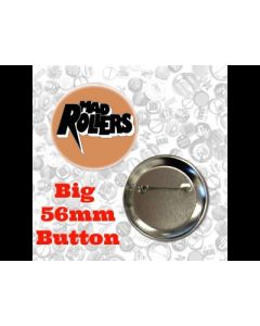 Mad Rollers - "Logo" - Big Button 56mm